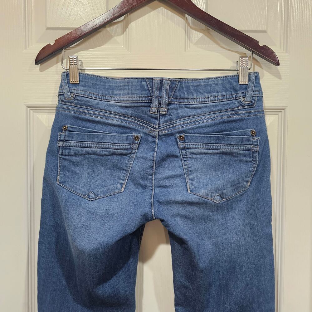 Democracy Ab Technology Skinny Jeans Size 2 Medium Wash - Picture 4 of 6